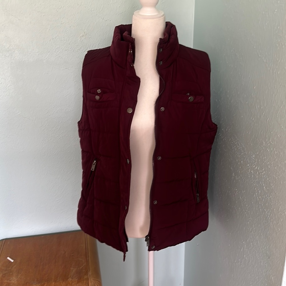 Wine vest L EUC